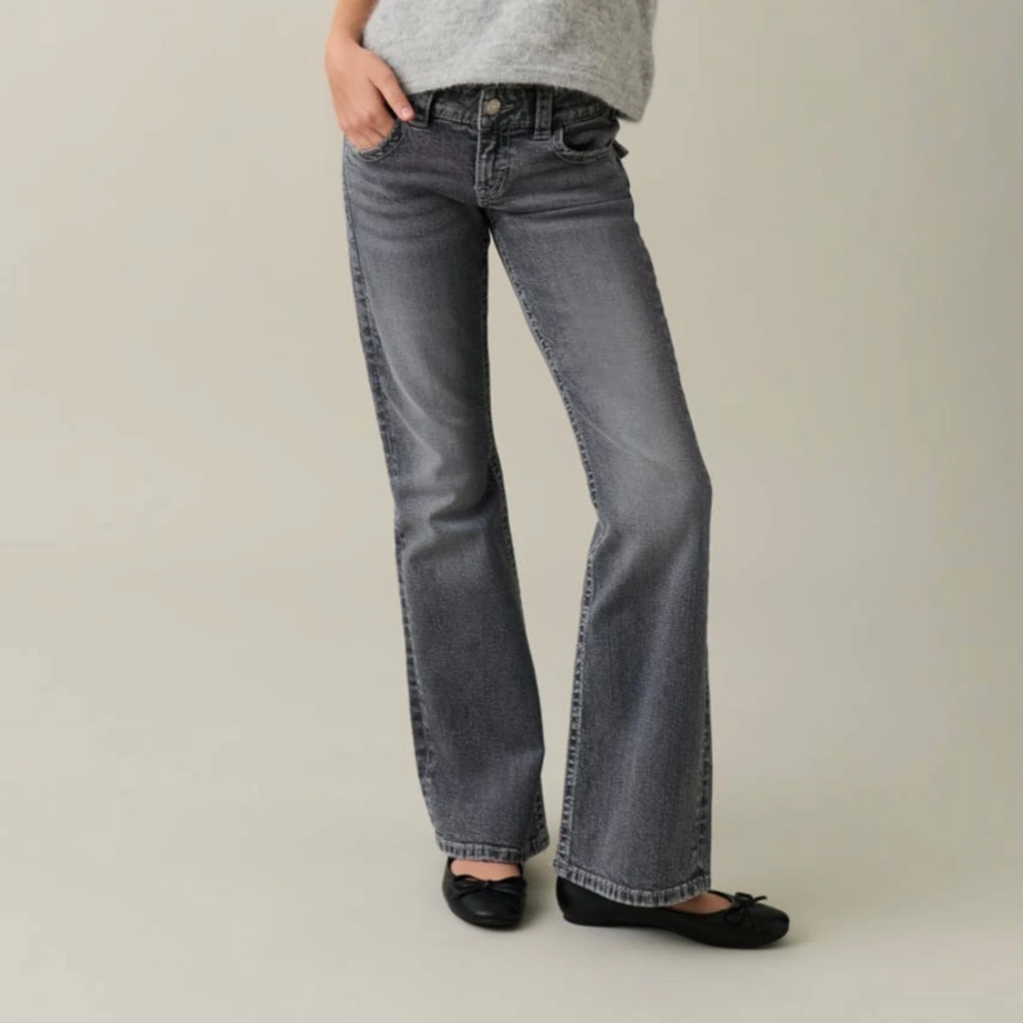 Lågmidjade jeans - 3