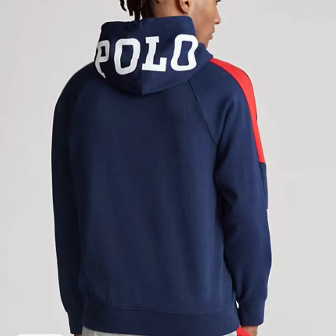 Marinblå hoodie från Polo Ralph Lauren - 3