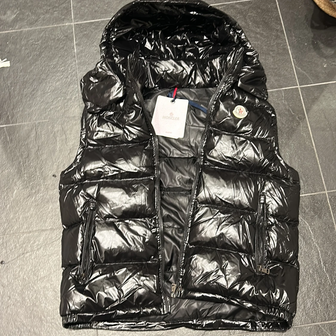 Black Bormes Down Vest