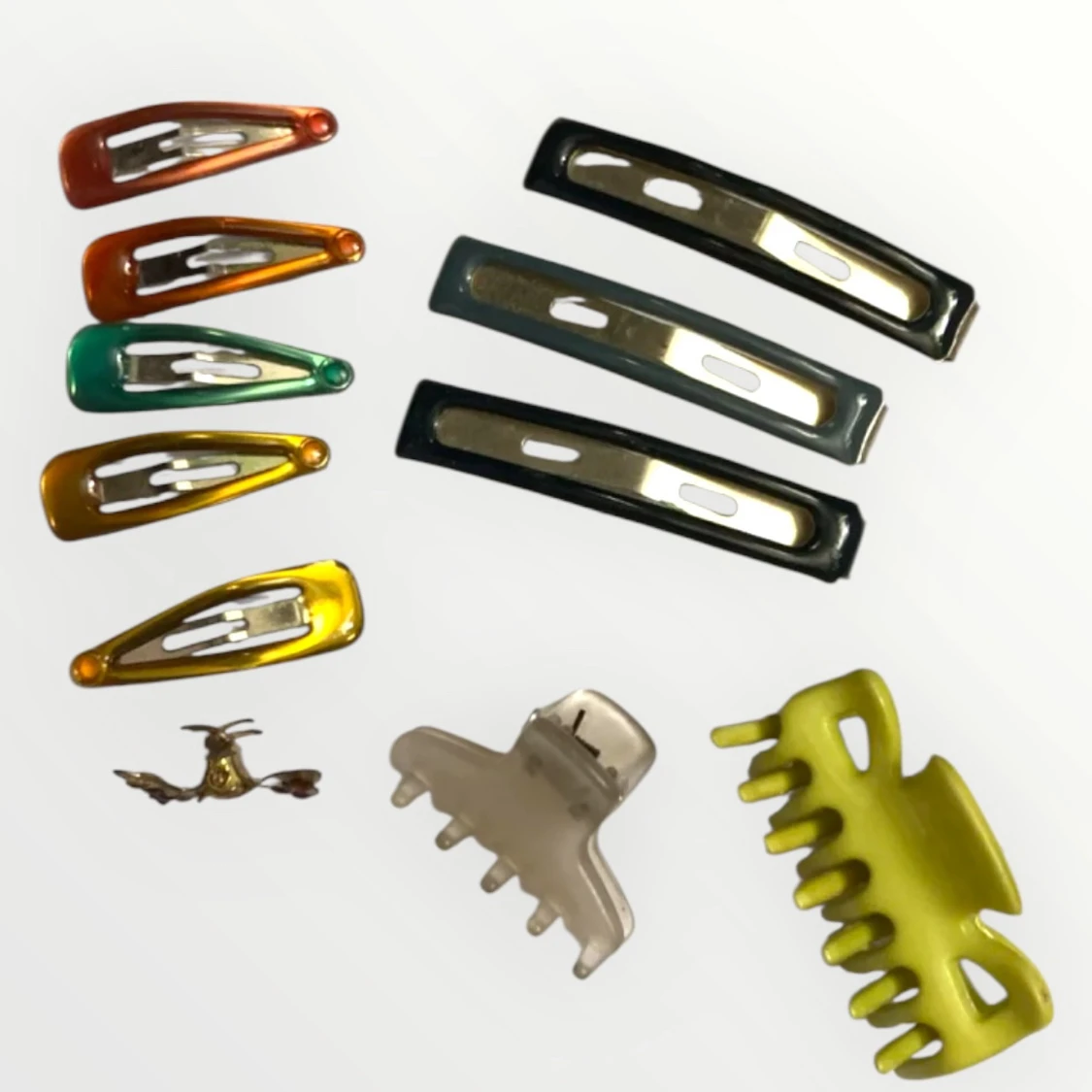 11st Y2K / Vintage Färgglada hårklämmor och hårspännen