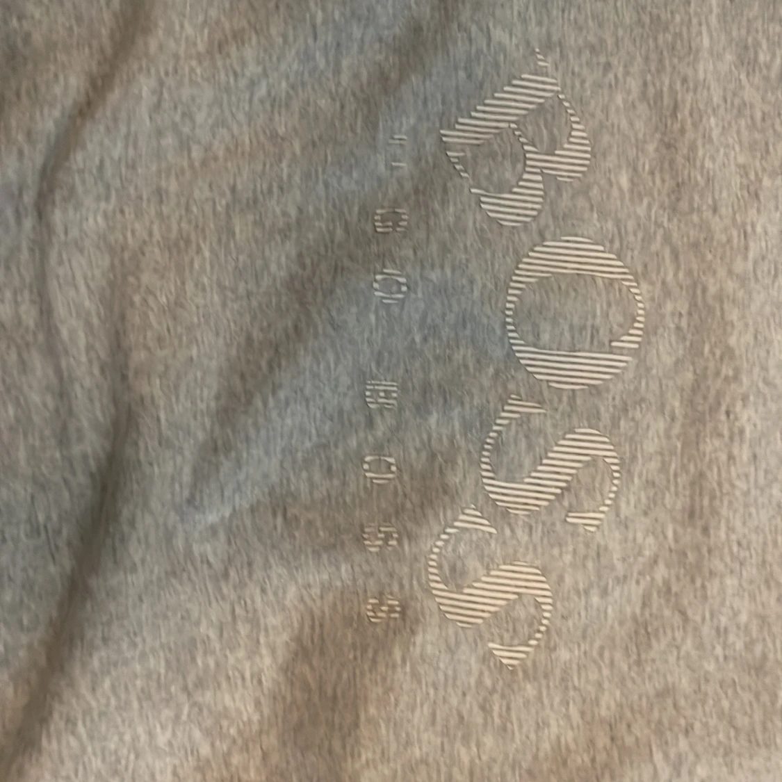 Ljusgrå sweatshirt från BOSS - 2