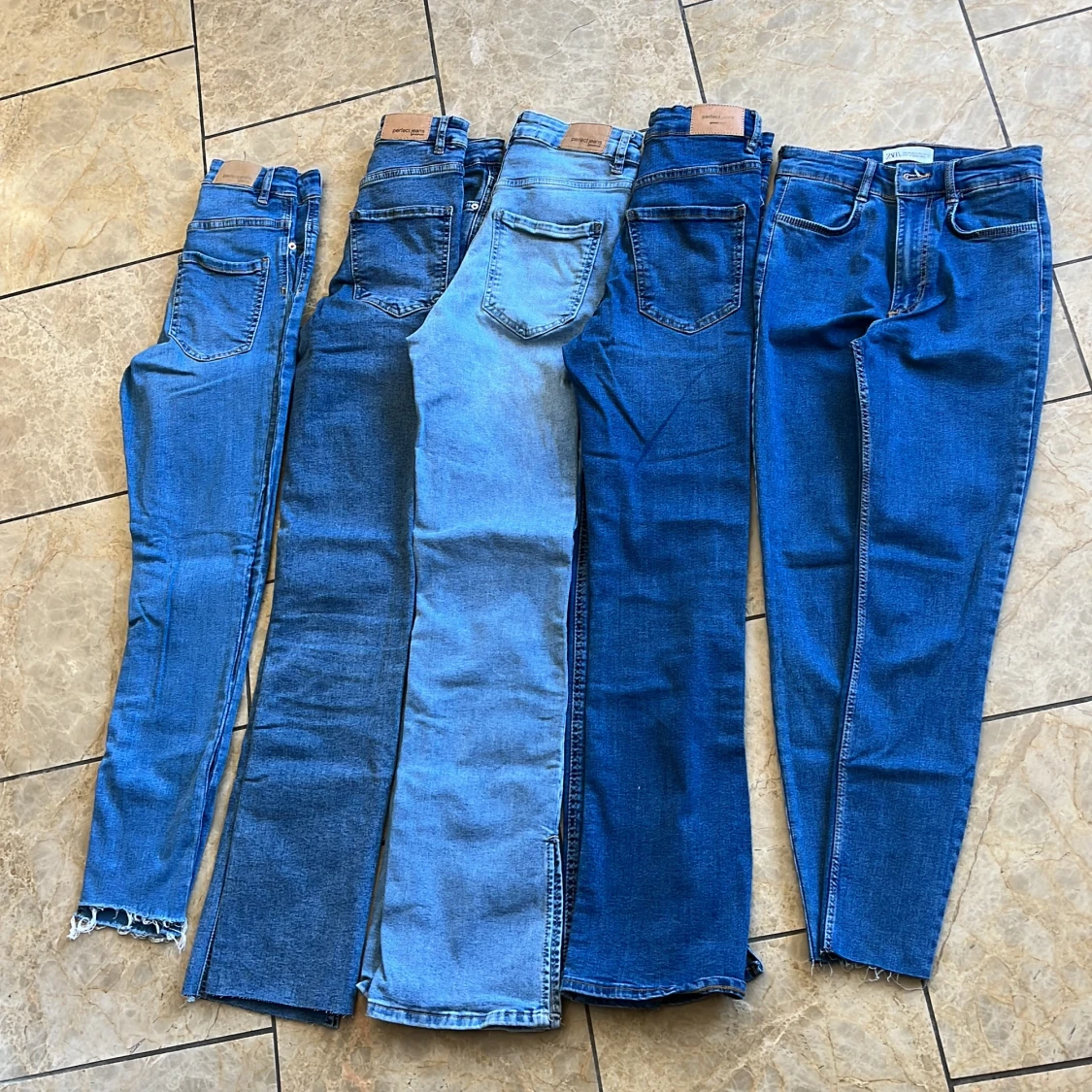Fem par blå jeans från Gina Tricot och Zara - 3