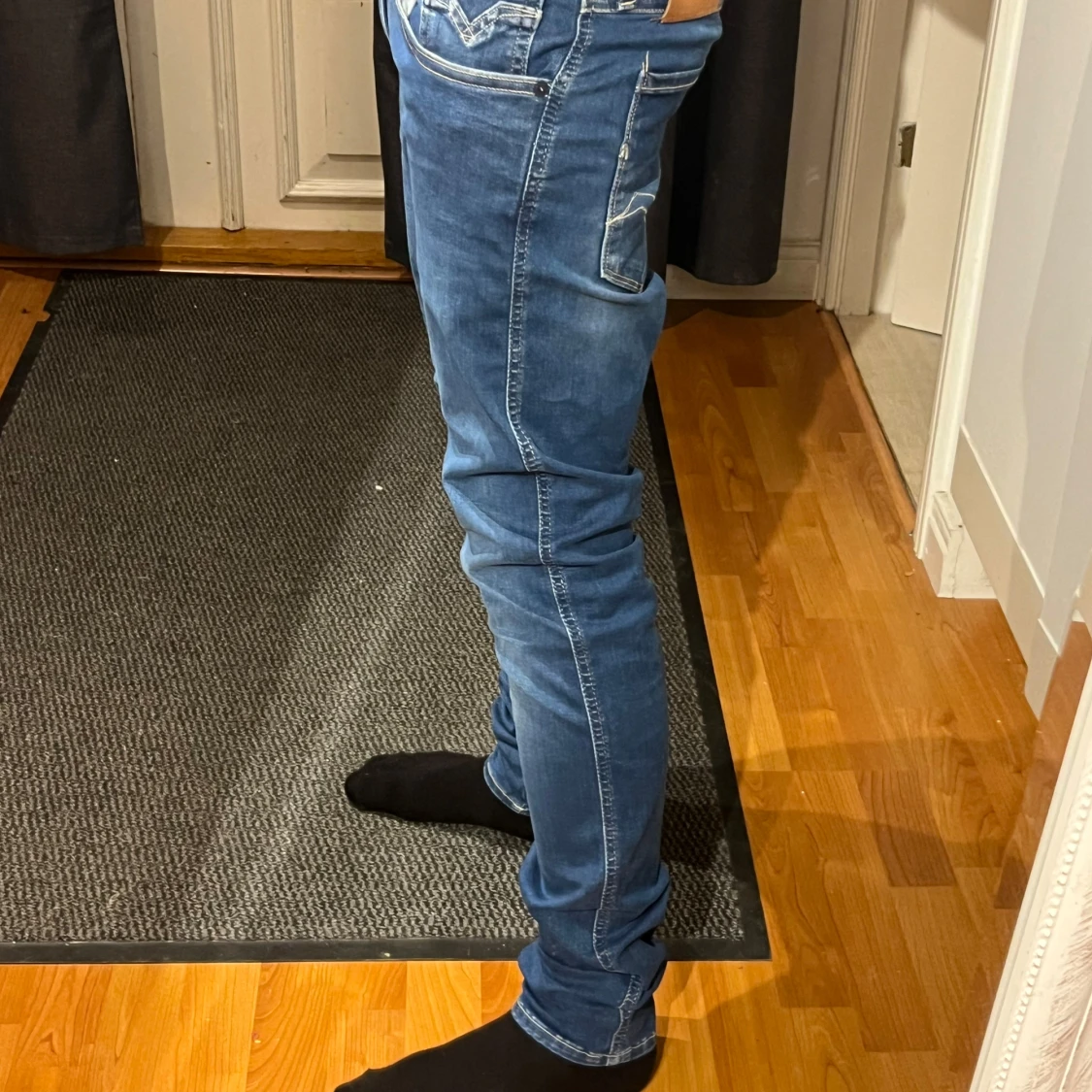 Blå Replay jeans - 1