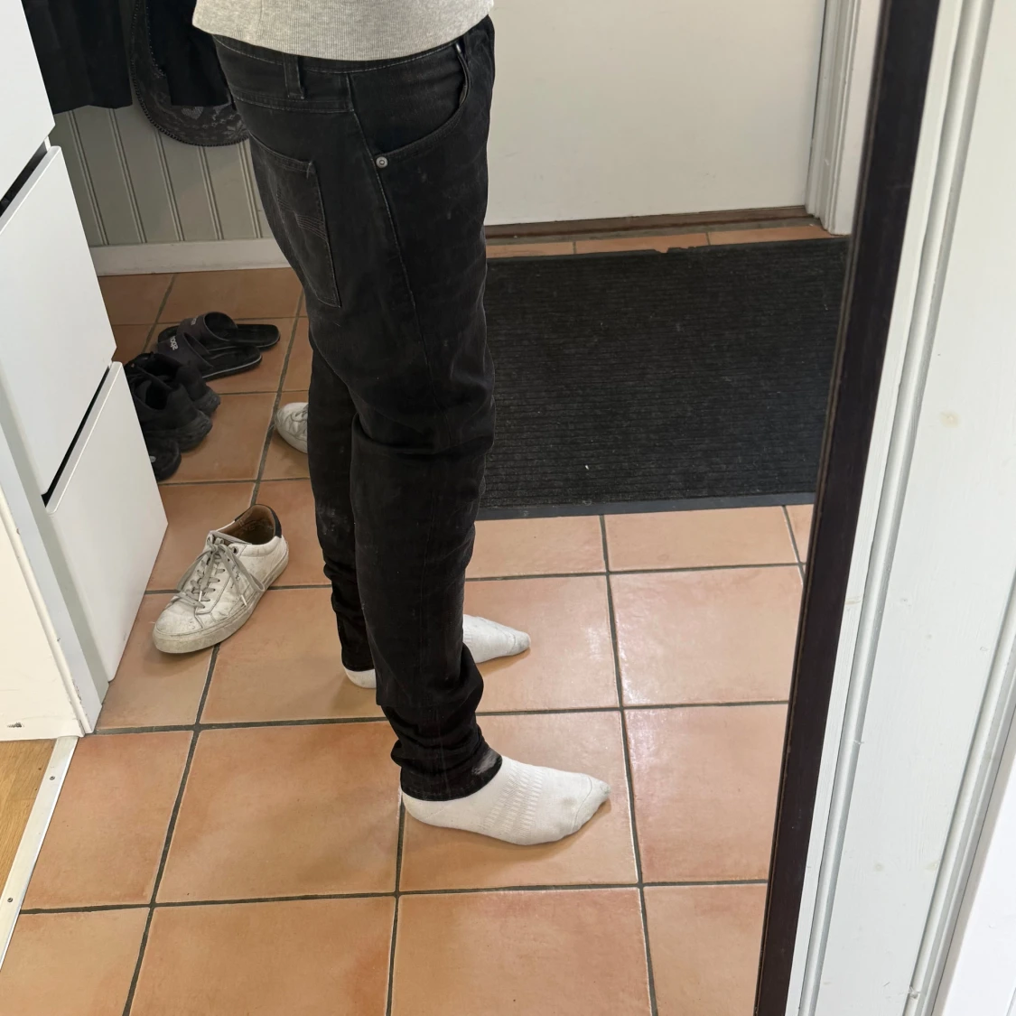 Svarta Nudie jeans - 1