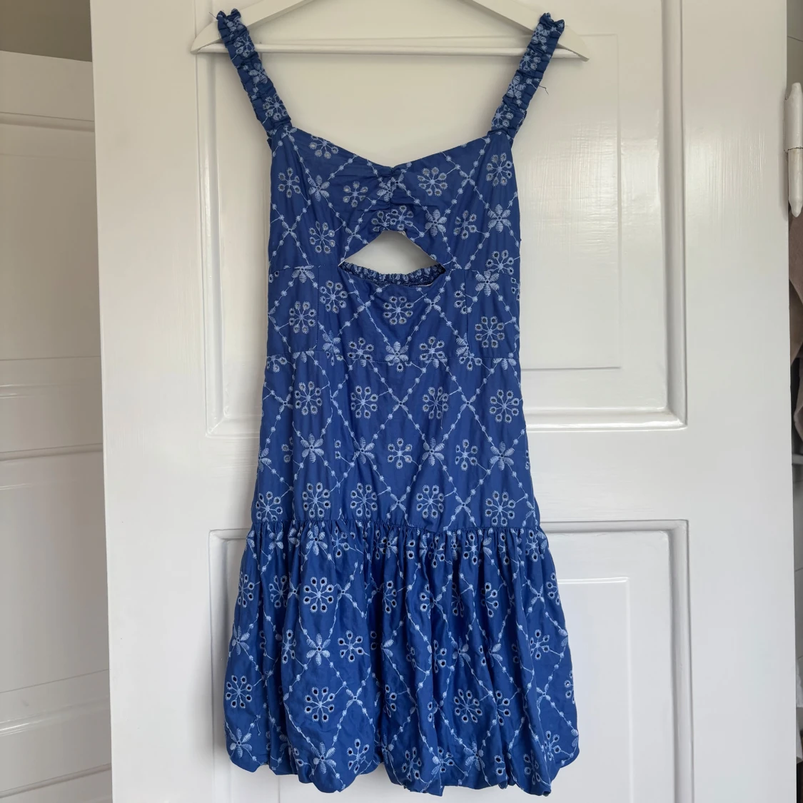 Blå Zara klänning