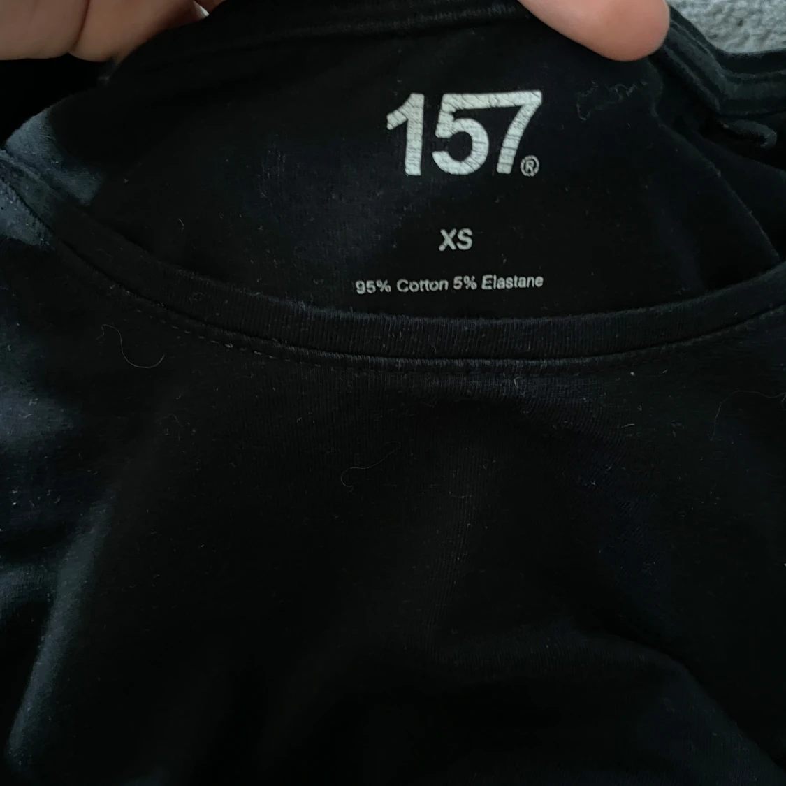 Svart långärmad topp från lager 157 - 1