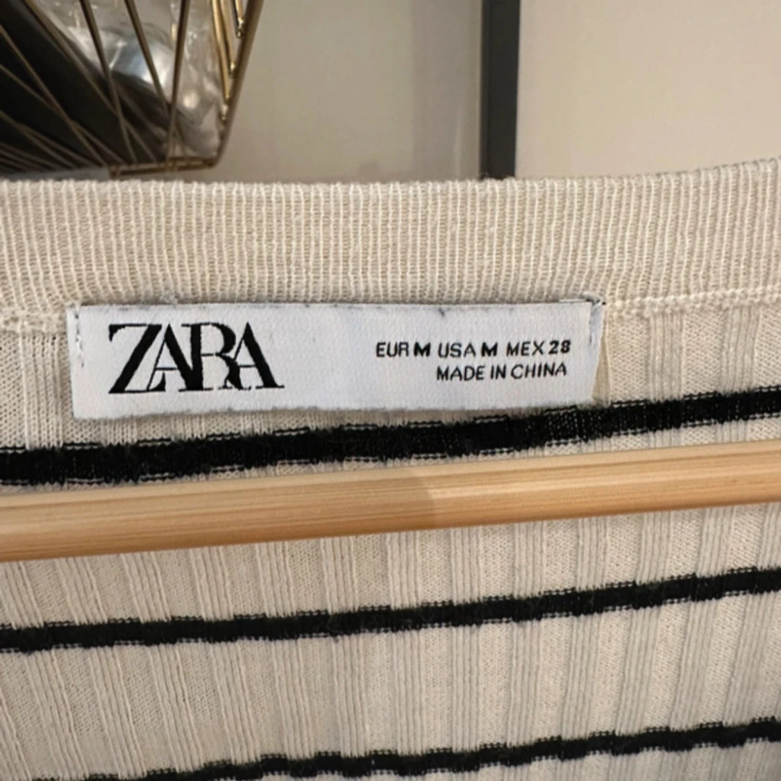 Randig ribbad kofta från Zara - 1