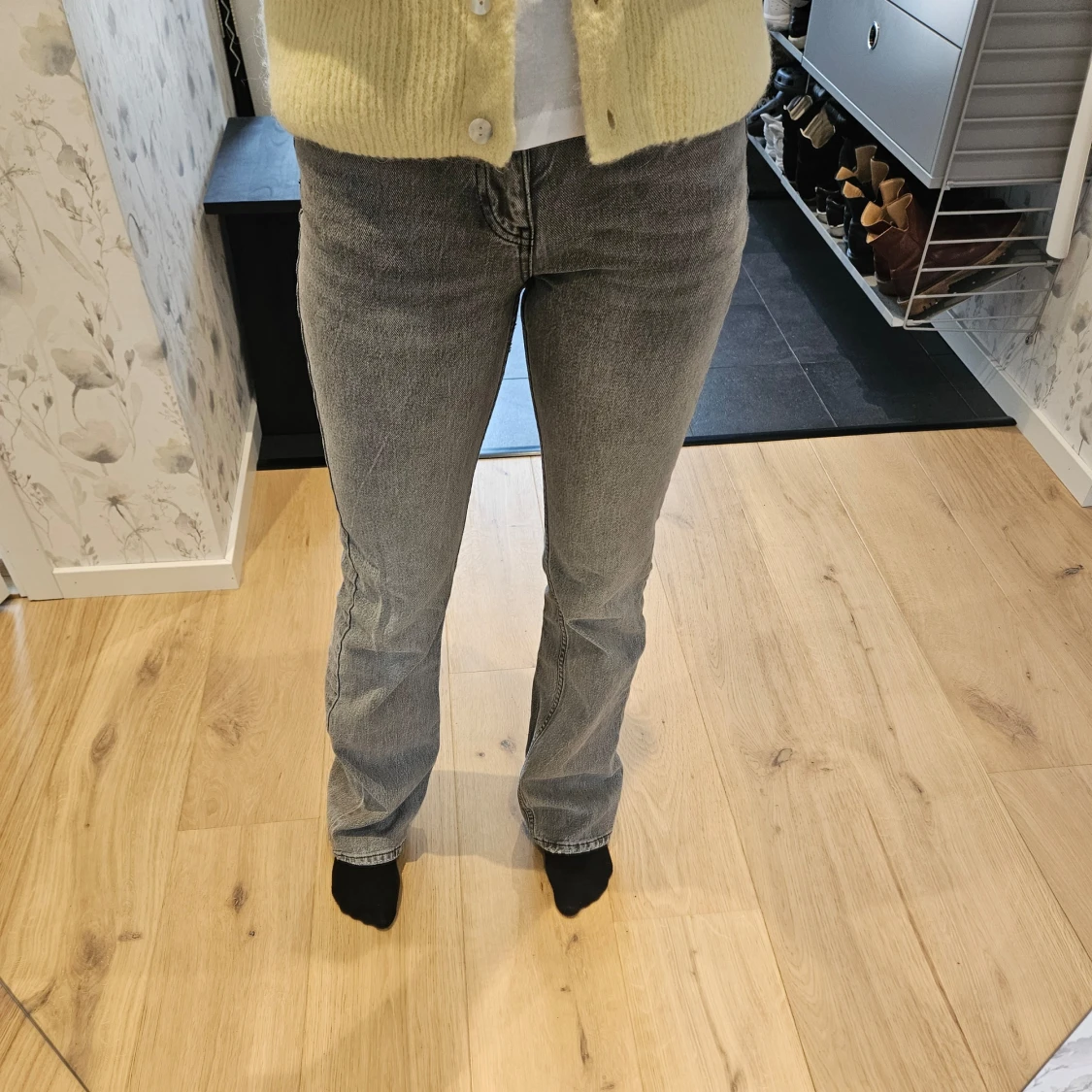 Grå jeans - 1