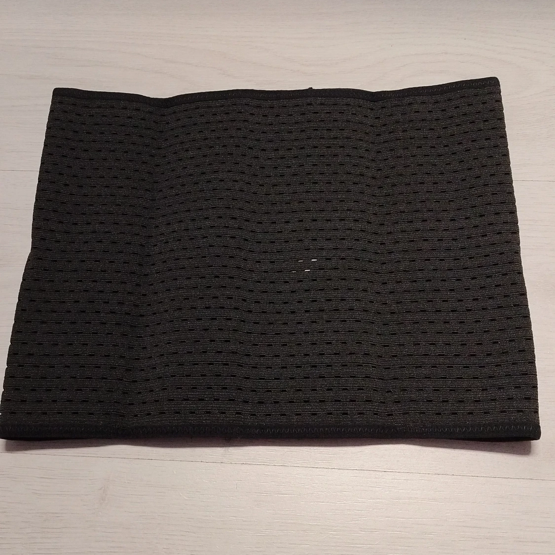 Svart waisttrainer korsett med hyskor - 1