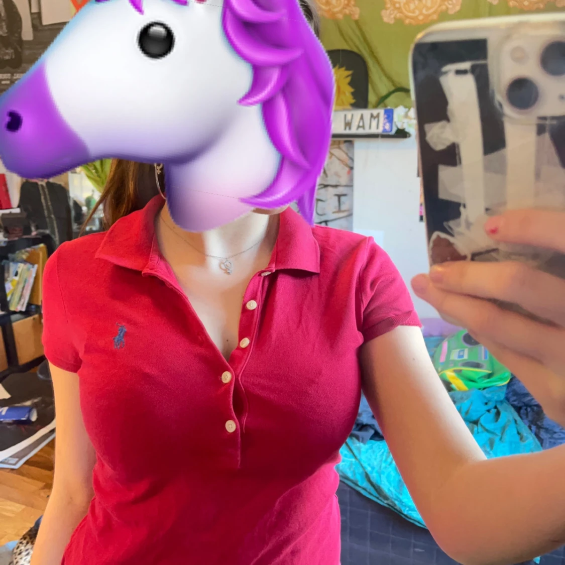 Rosa pikétröja från Ralph Lauren - 1