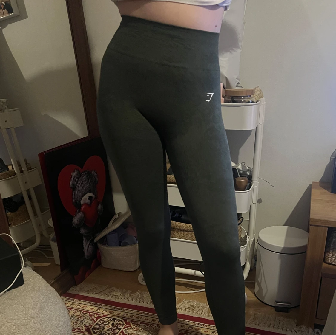 Gröna leggings från Gymshark - 2