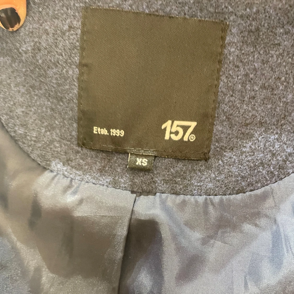 Mörkblå kappa💞 - 1