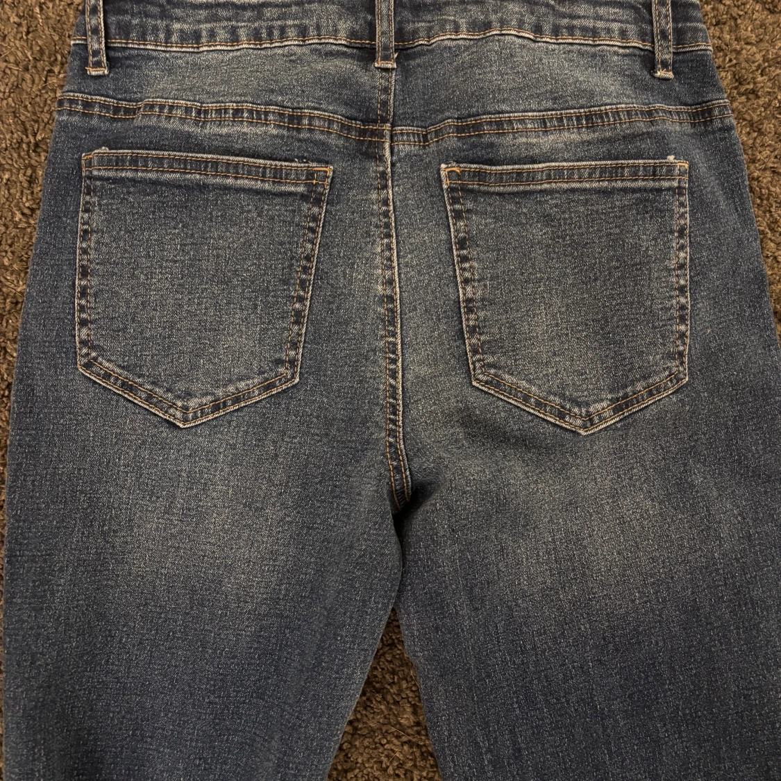 Blå bootcut jeans från LMTD - 1