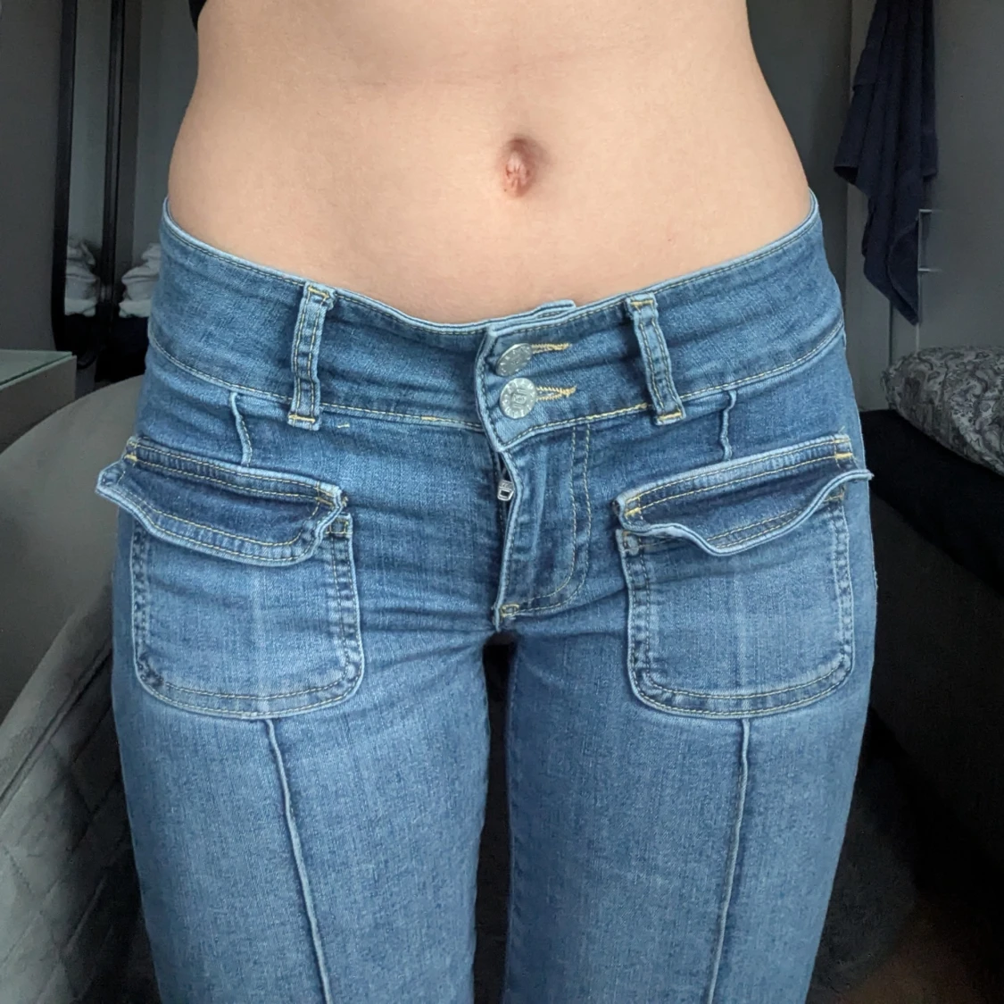 Low waist jeans