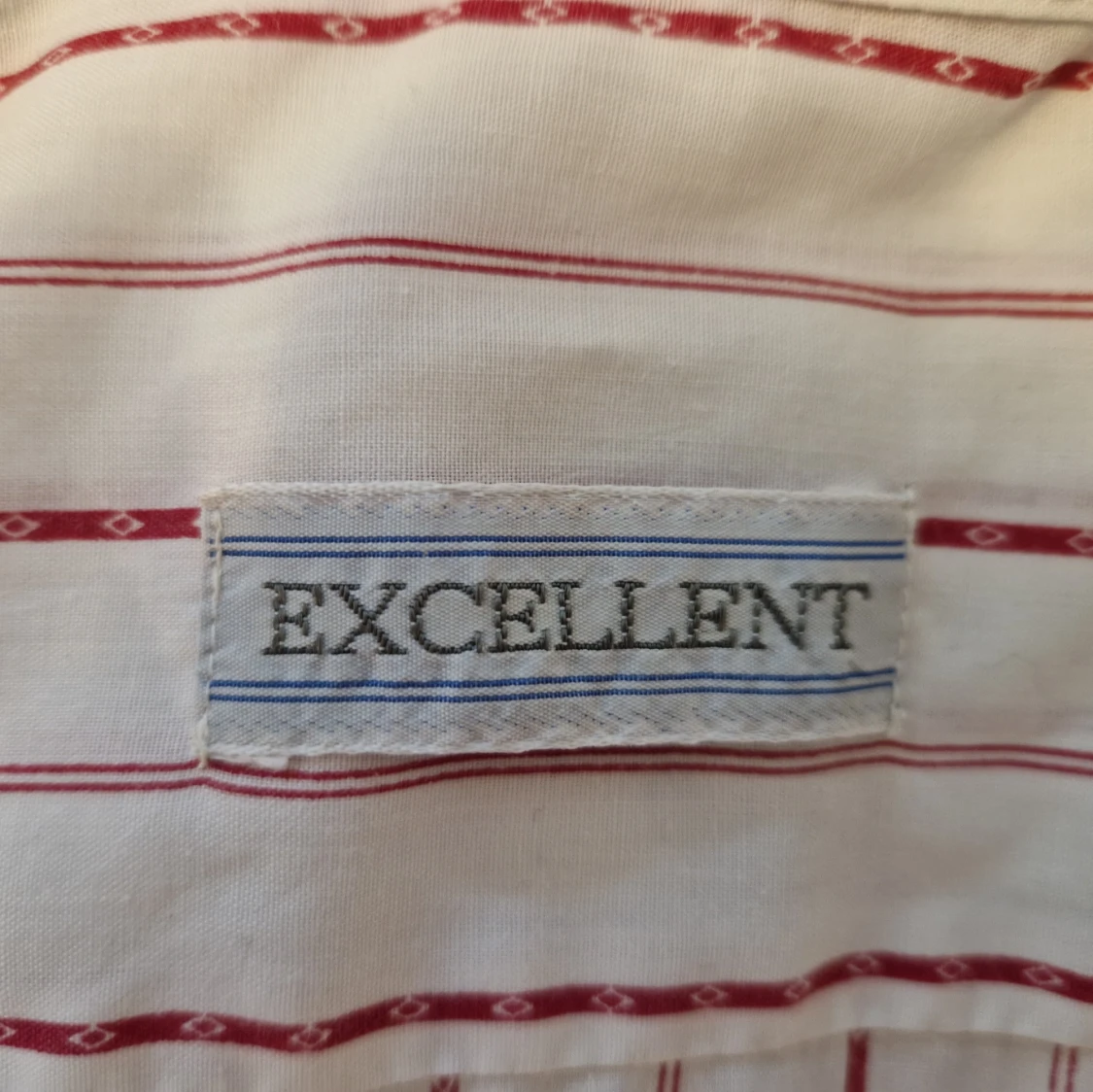 Vit och röd randig skjorta Excellent - 3
