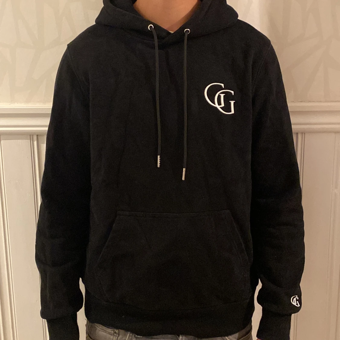 Svart hoodie från Garde Grisch