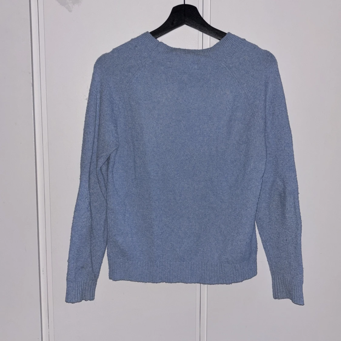 Ljusblå stickad tröja från Vero Moda - 1