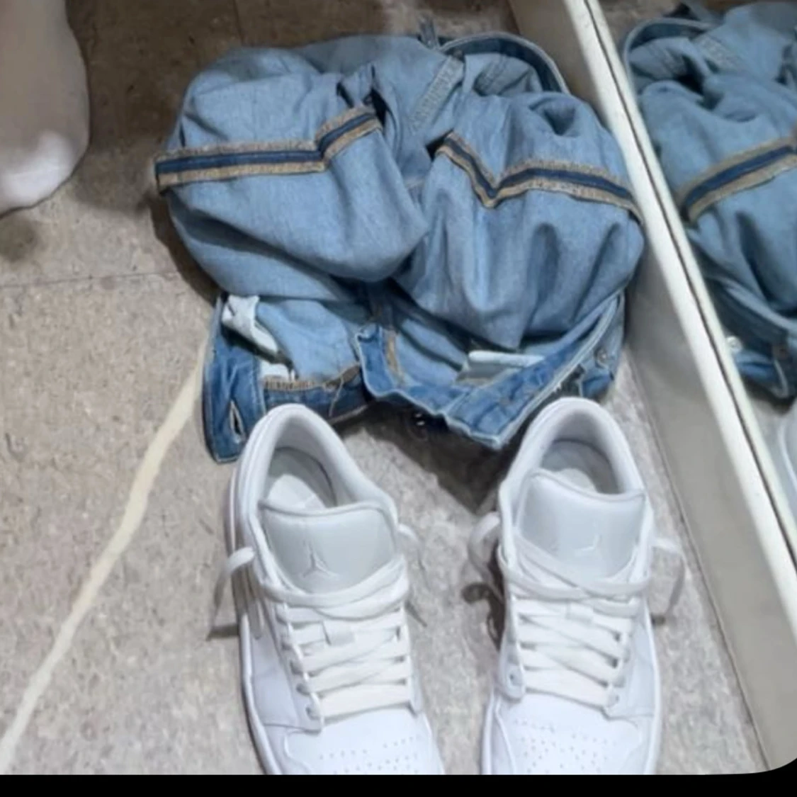 Helvita Nike Jordan 1 sneakers - 2