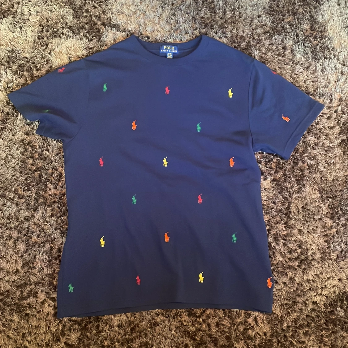 Blå Polo Ralph Lauren t-shirt XL