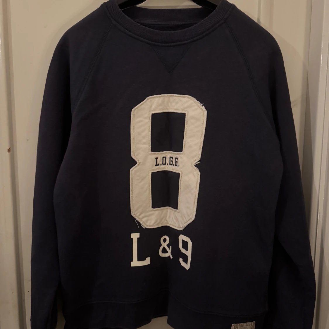 Mörkblå sweatshirt H&M