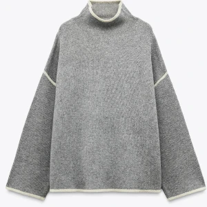 stickad tröja - Säljer den här skit snygga tröjan från zara eftersom jag inte använder den längre. Perfekt till när hösten kommer💕💕