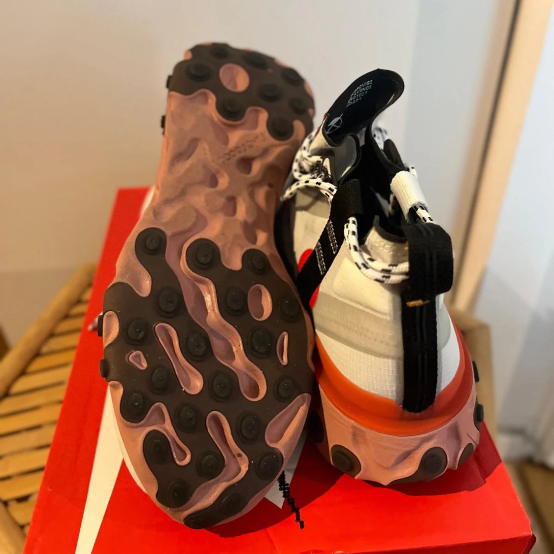 Nike React Element 87 sneakers grå/orange - 2