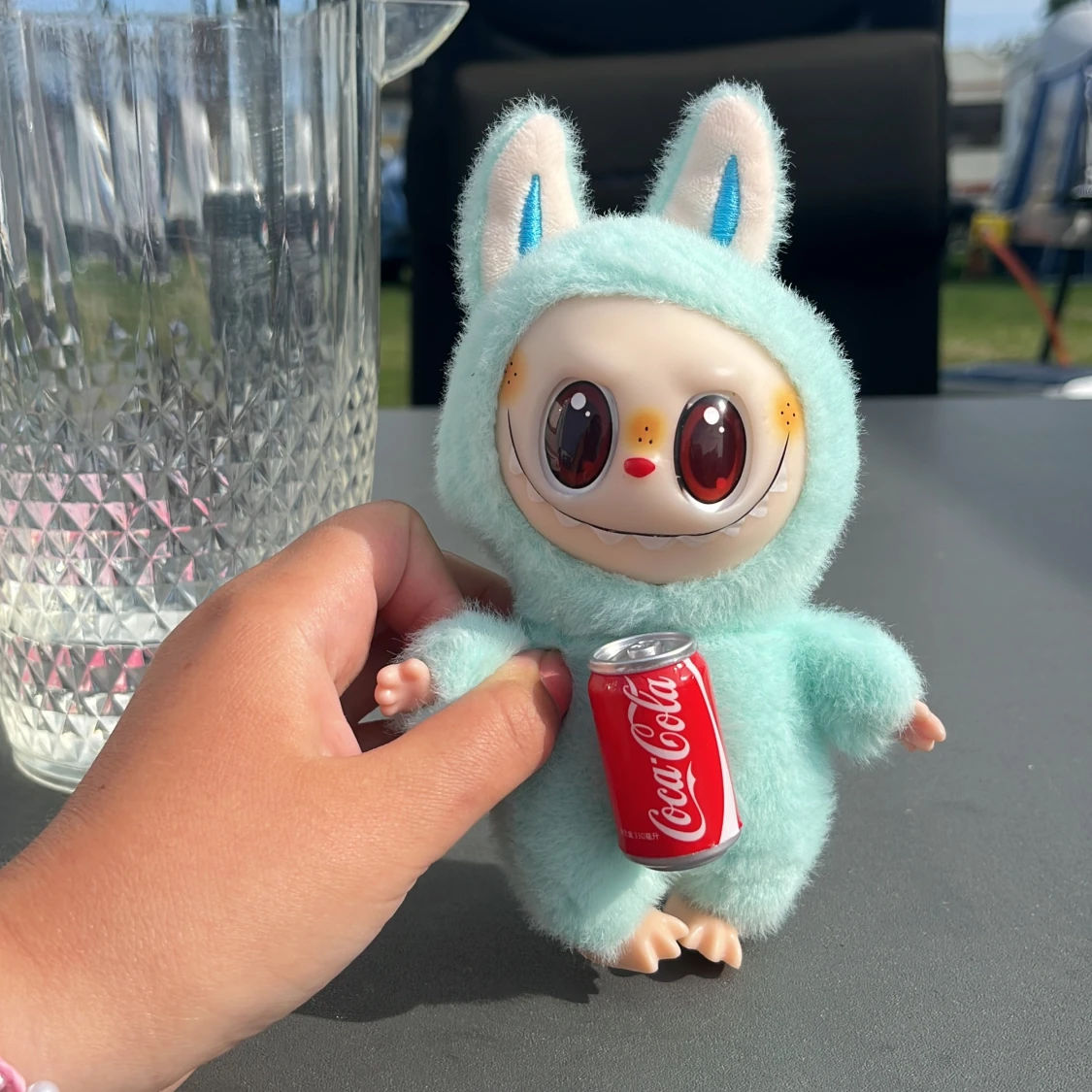 Turkos lurvigt gosedjur 