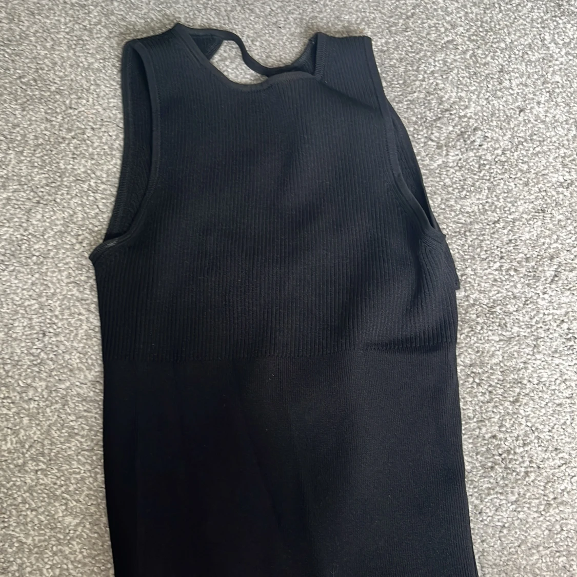 Svart ärmlös topp Zara  - 1