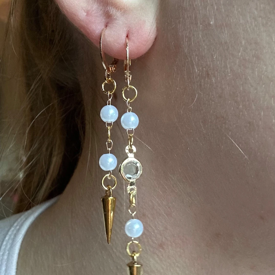 Guld örhängen  - 2