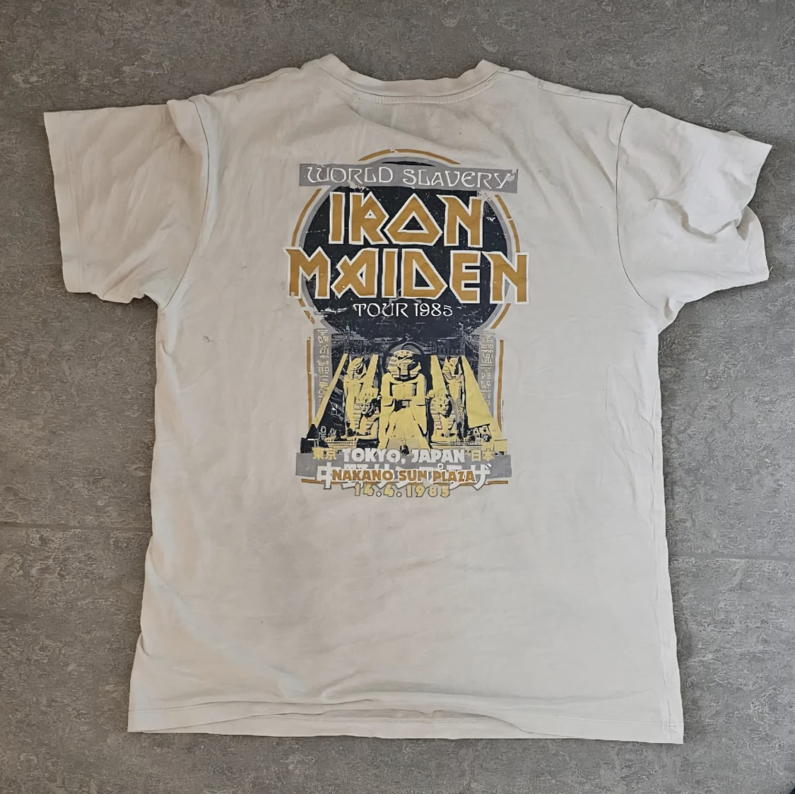 Iron Maiden World Slavery Tour t-shirt - 1