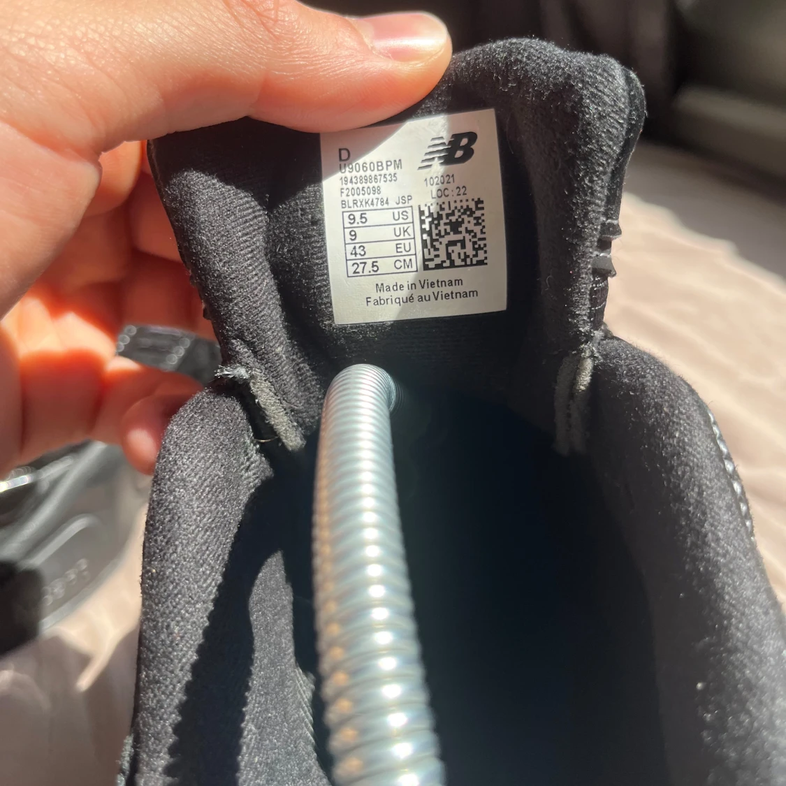 Svarta New Balance 9060 sneakers - 3