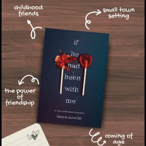 if he had been with me - En känslosam berättelse om barndomsvänner, vänskapens kraft och att växa upp i en småstad. Har själv aldrig läst just denna boken då jag köpte den på svenska istället, så den är väldigt bra skick. Pris går att diskutera 🥰