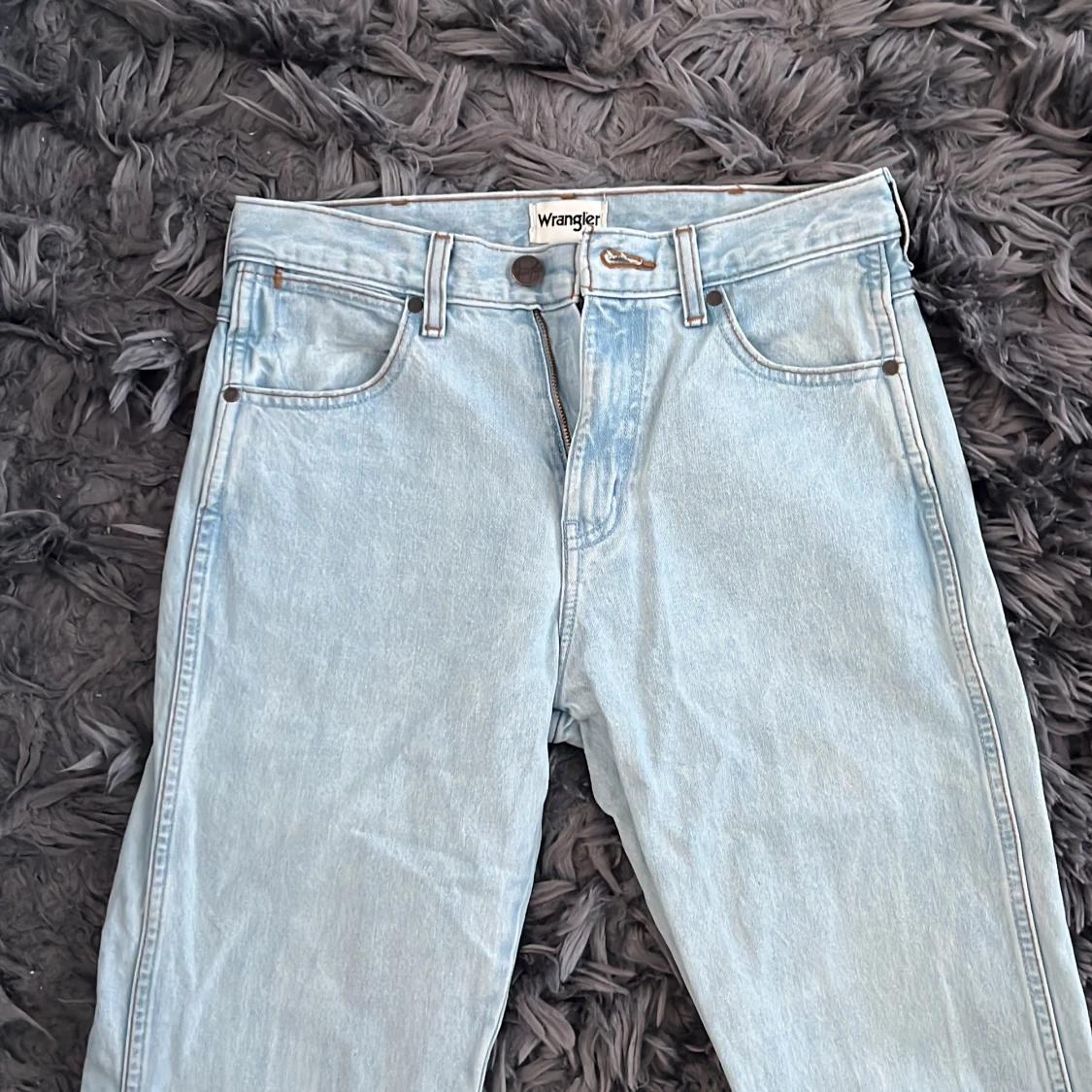 Ljusblå jeans från Wrangler - 2