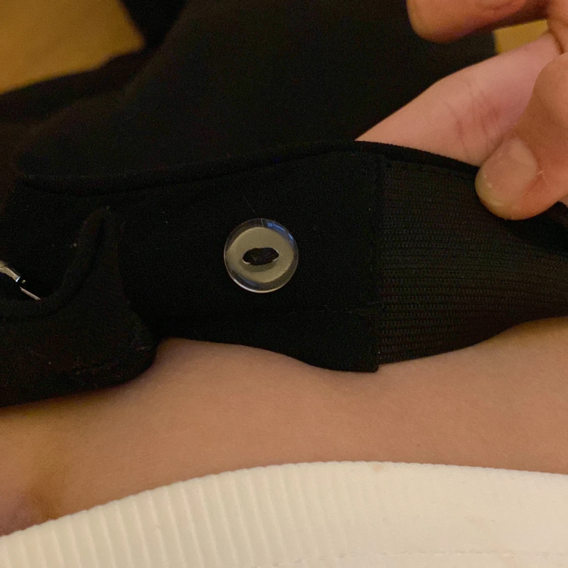 Svarta kostymbyxor bootcut  - 1