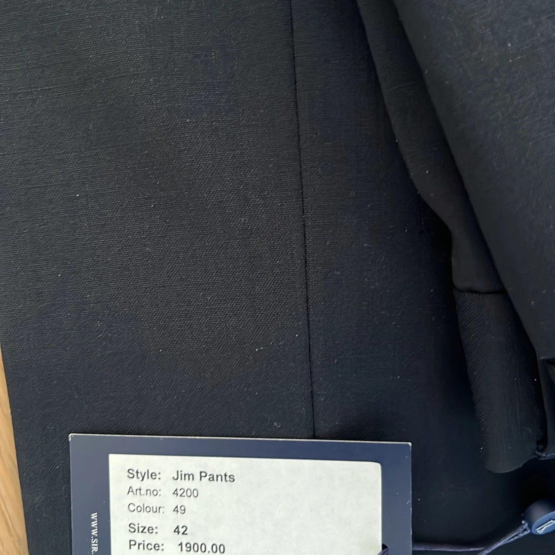 Svarta kostymbyxor från sir Sweden  - 1