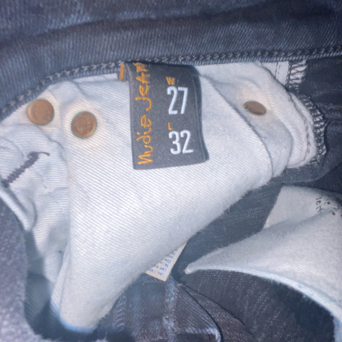 Svarta jeansbyxor från Nudie Jeans - 4