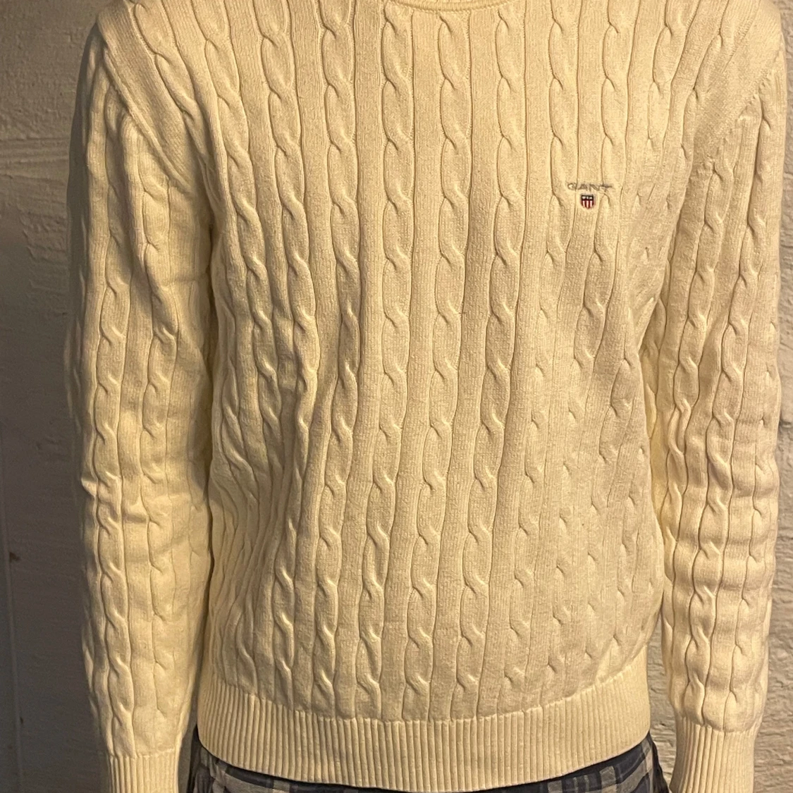 Kabelstickad tröja från Gant - 1