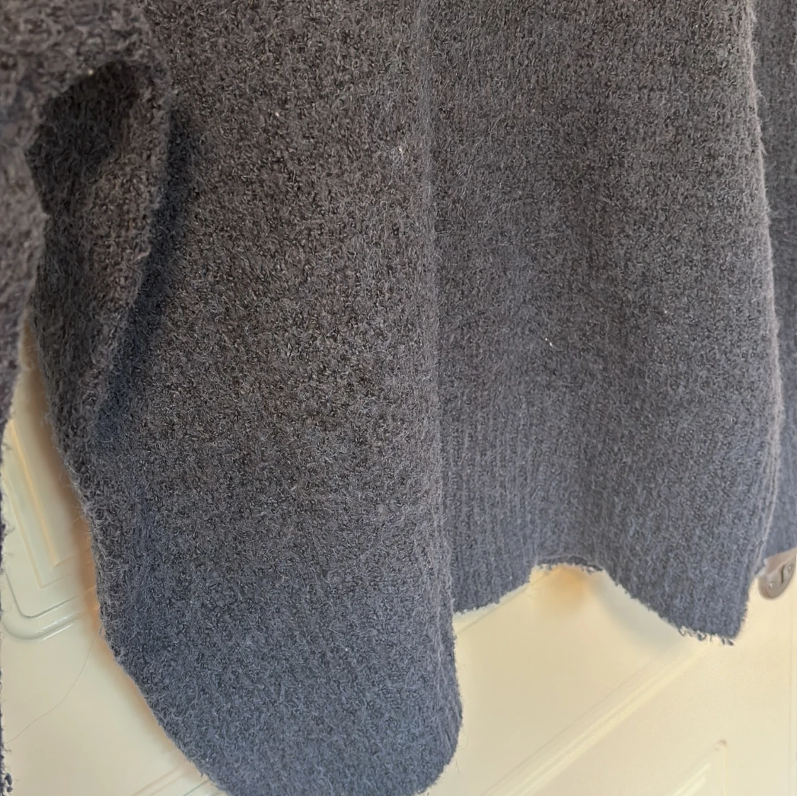 Mörkblå stickad tröja från lager 157 - 2