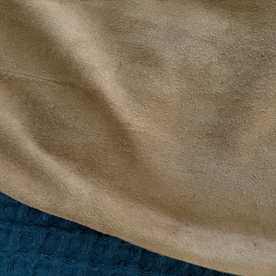 Brun mockaklänning med smala axelband - 3