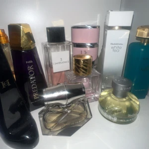 Parfymer - Burberry 30ml (full) pris: 200kr                                                     Gucci 30ml (int full) pris: 400kr                                                 ElizabethArden 100ml (full) pris: 400kr                               Dolce Gabbana 100ml (halv) pris: 400kr                               Kan leverera sj i Kristianstad, Ystad, Åhus, ksk Malmö snacka om priset kan gö ändringar
