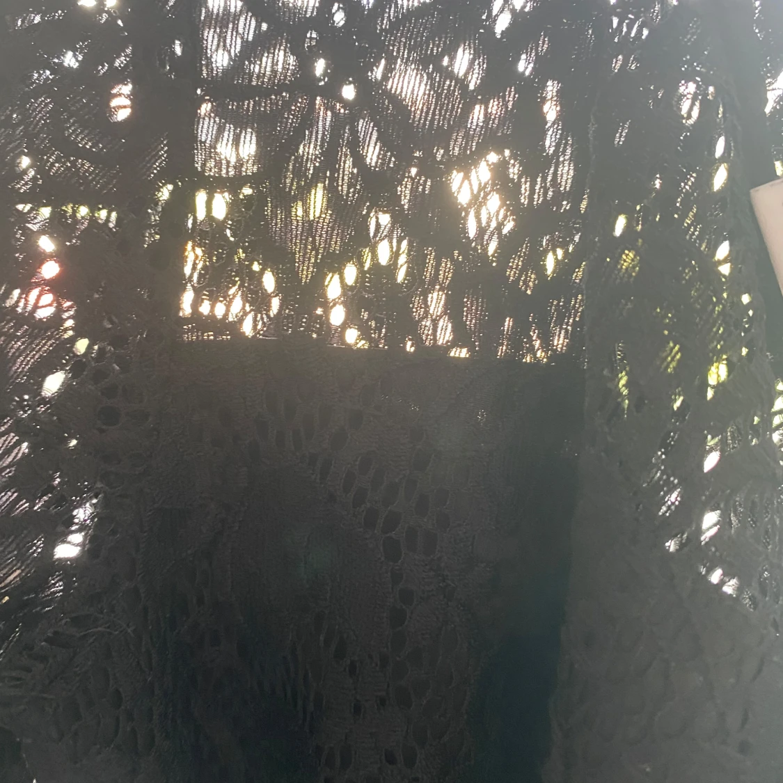 Svart spetsblus från Lindex - 3