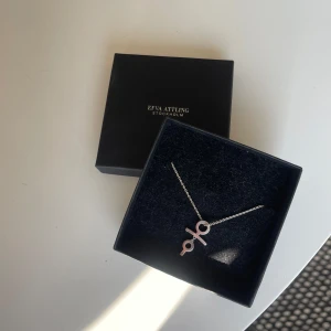 Efva Attling Little Feminine halsband - Snyggt halsband från Efva Attling i modellen Little Feminine pedant (silver). Fick det förra året i student present men har tyvärr aldrig kommit till användning pga jag föredrar guld, alltså är det väldigt bra skick på halsbandet!🤍🤍🤍