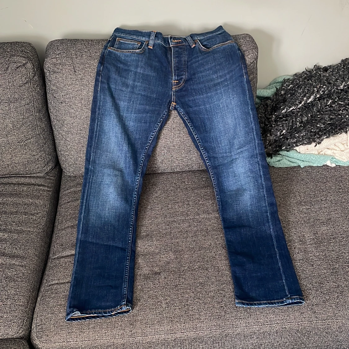 Mörkblå jeans från Nudie Jeans W29 L30