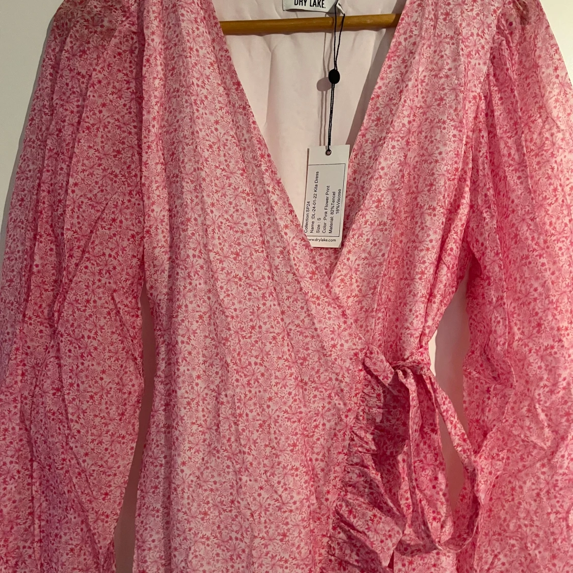 Rosa  omlottklänning Dry Lake - 2