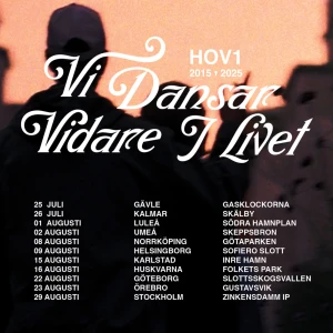 hov1 biljetter zinkensdamm - säljer mina två hov1 biljetter till Zinkensdamm den 29/8-2025 då jag inte kommer kunna gå på den tyvärr. Båda för 2700kr eller en för 1500. 🥰