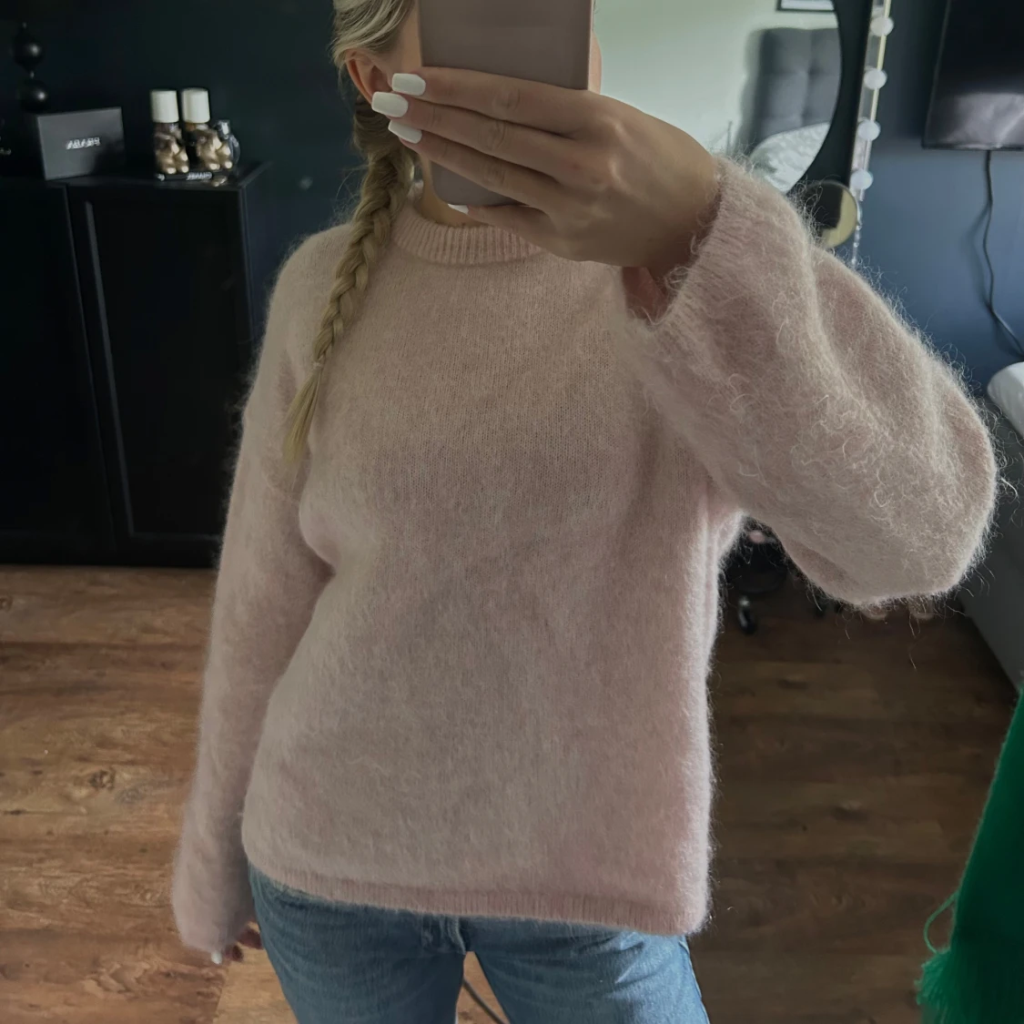 Rosa mohair  - 1