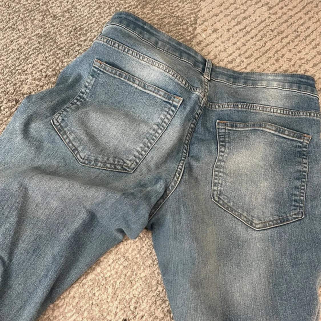 Lågmidjade bootcut jeans hm  - 2