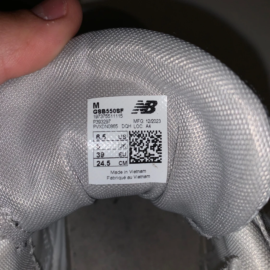 New balance 550 skor  - 2