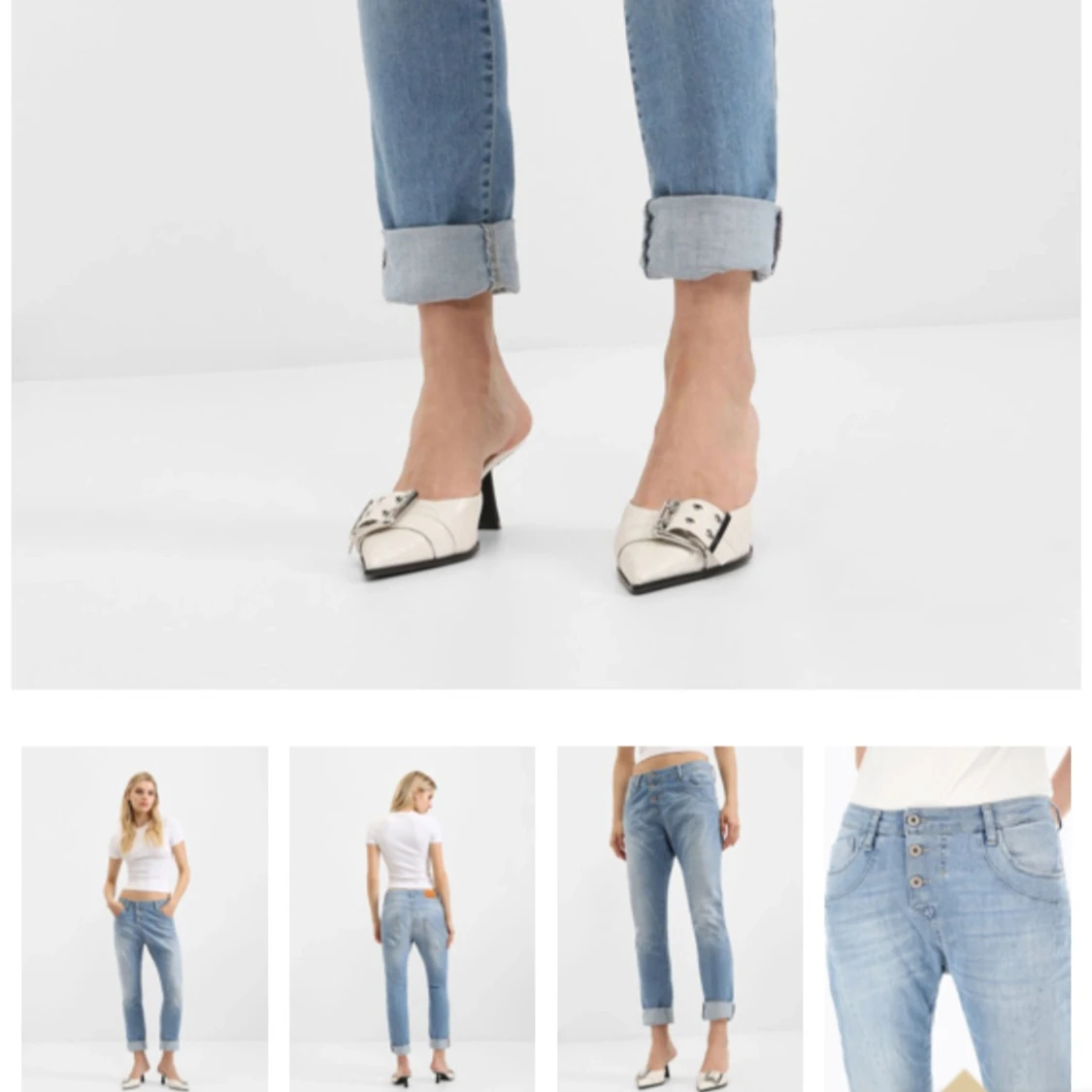 Baggy blå jeans från Please (Italien) - 1