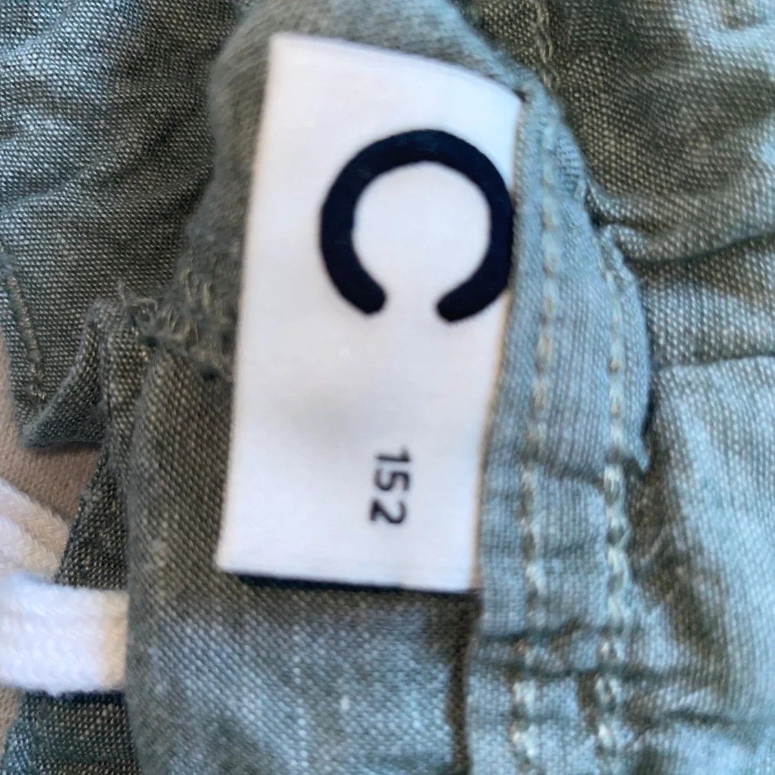 Gröna shorts med snörning - 2